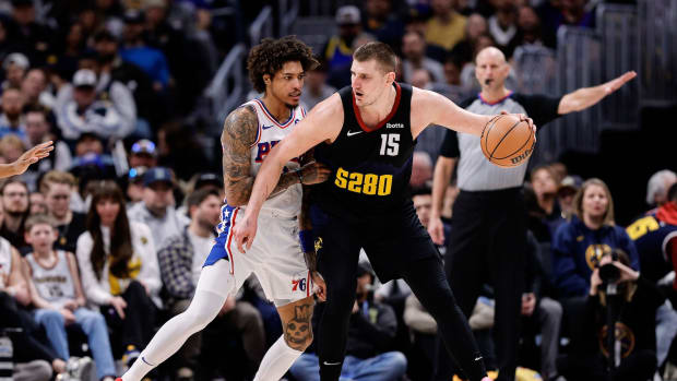 Jokić shot 66.5% from the field in January.